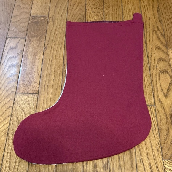 Vintage Longaberger Basket Christmas 20" Tapestry Stocking Treasures - Picture 4 of 4